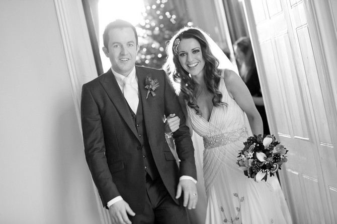 real wedding by claire durkin photograph at farnham estate ireland